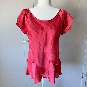 Beautiful ruffle summer top!